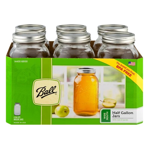 Save on Ball Half Gallon Jars Order Online Delivery GIANT