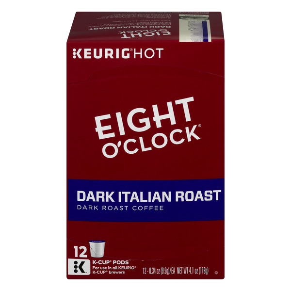 Save on Eight O'Clock Dark Italian Roast Dark Roast Coffee KCups Order
