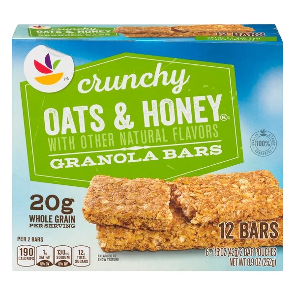 ++ 50 ++ crunchy oats and honey granola bar calories 218239Crunchy