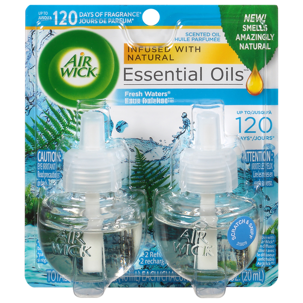 Save on Air Wick Scented Oil Air Freshener Fresh Waters Refill Order