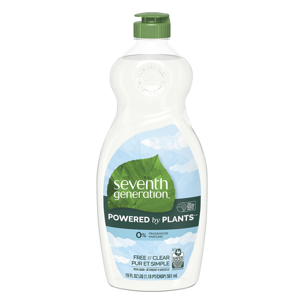 Save on Seventh Generation Powered by Plants Liquid Dish Soap Free & Clear Order Online Delivery