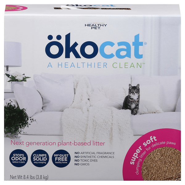 Save on Healthy Pet Okocat Clumping Wood Cat Litter Super Soft Order