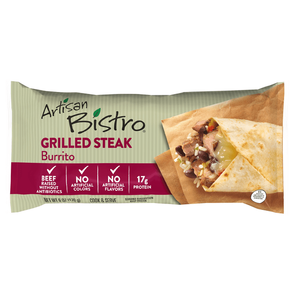 Save on Artisan Bistro Burrito Grilled Steak Order Online Delivery GIANT