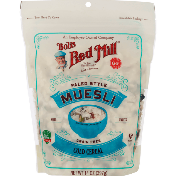 Save on Bob's Red Mill Muesli Cold Cereal Paleo Style Grain Free Order