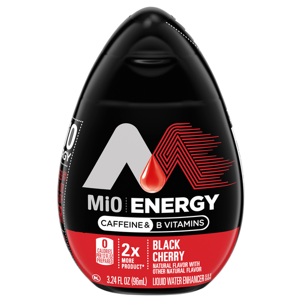 Save on MiO Energy Liquid Water Enhancer with Caffeine Black Cherry