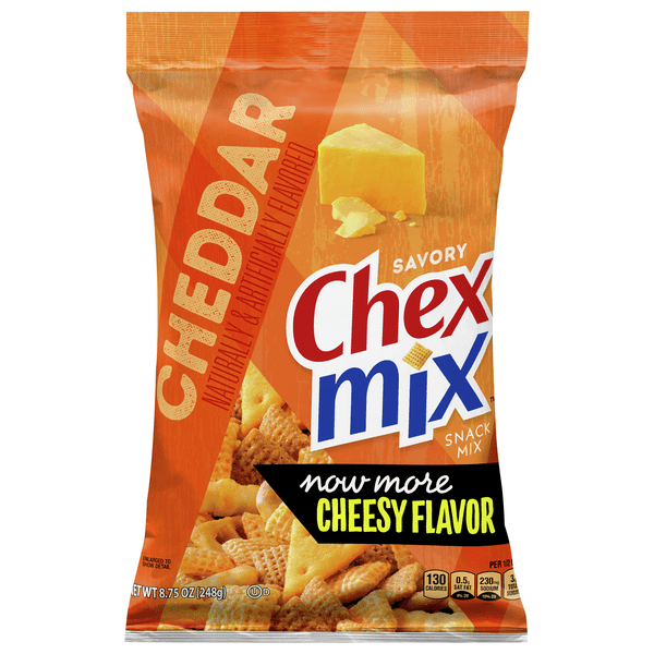 Save on Chex Mix Snack Mix Savory Cheddar Order Online Delivery Stop