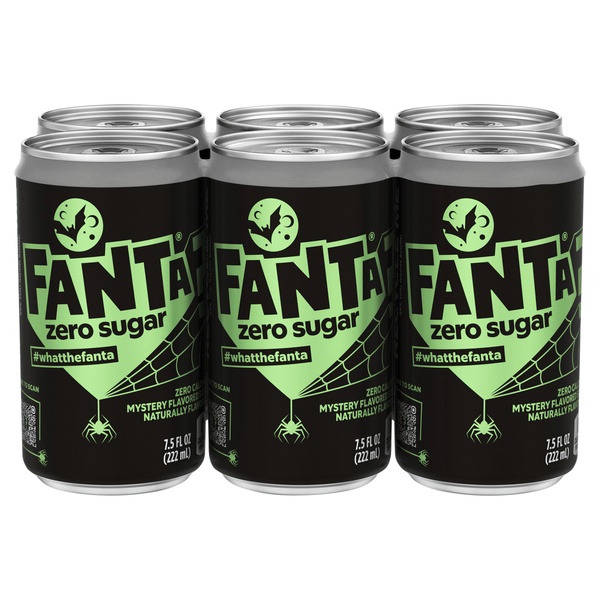 Save on Fanta Mystery Flavor Zero Sugar Soda 6 pk Order Online