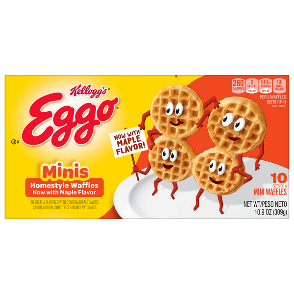 Save on Eggo Mini Waffles Homestyle 10 ct Order Online Delivery GIANT