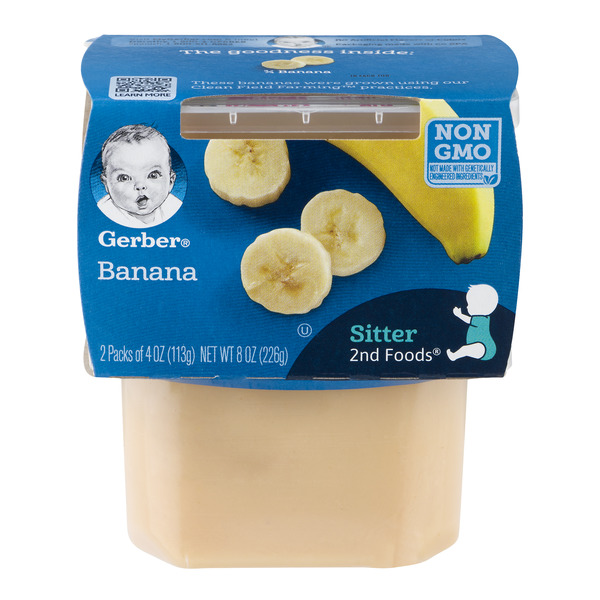 Save on Gerber 2nd Foods Banana 2 ct Order Online