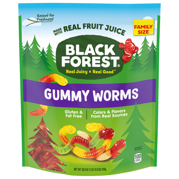 Save on Black Forest Gummy Worms Candy Gluten Free Order Online Delivery Stop & Shop