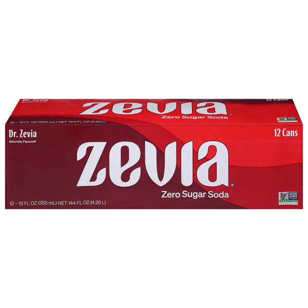 Save on Zevia Dr. Zevia Soda Zero Calorie 12 pk Order Online Delivery