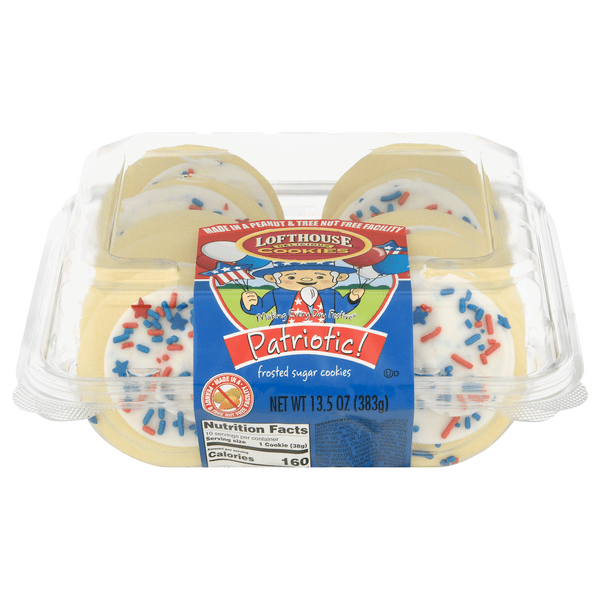 Save on Lofthouse Patriotic Frosted Sugar Cookies Order Online Delivery