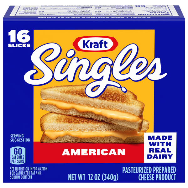 Save on Kraft Singles American Cheese Slices 16 ct Order Online