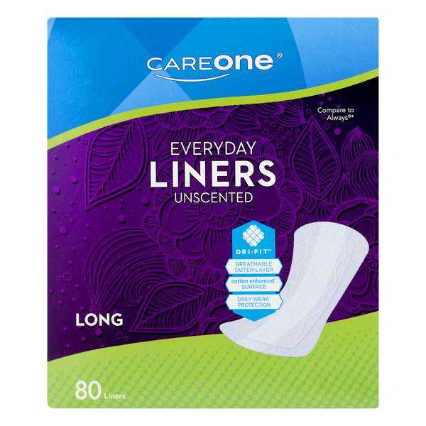 Save on CareOne Everyday Liners Long Length Unscented Order Online