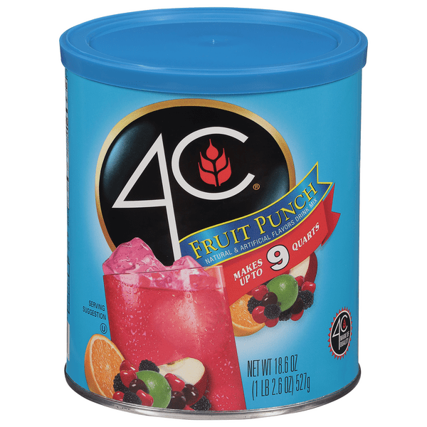 Save on 4C Drink Mix Fruit Punch Order Online Delivery Stop & Shop