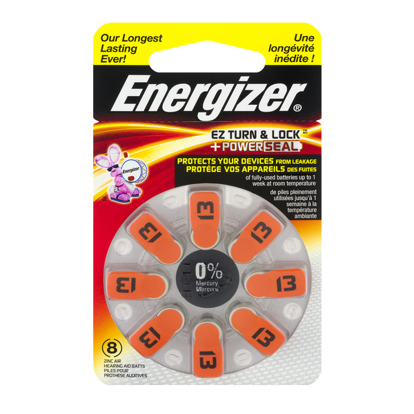 Save on Energizer Zinc Air Batteries 13 14V Hearing Aid Order Online