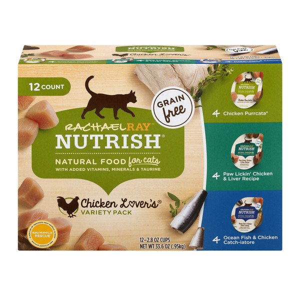 Save on Rachael Ray Nutrish Wet Cat Food Chicken Lovers Grain Free