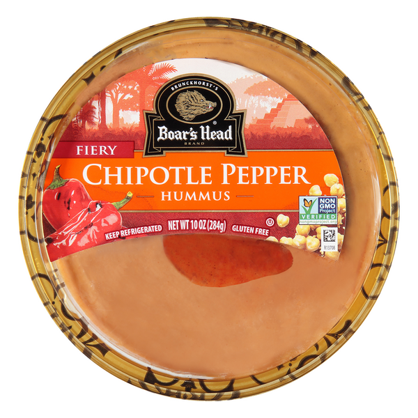 Save on Boar's Head Hummus Fiery Chipotle Pepper Order Online Delivery