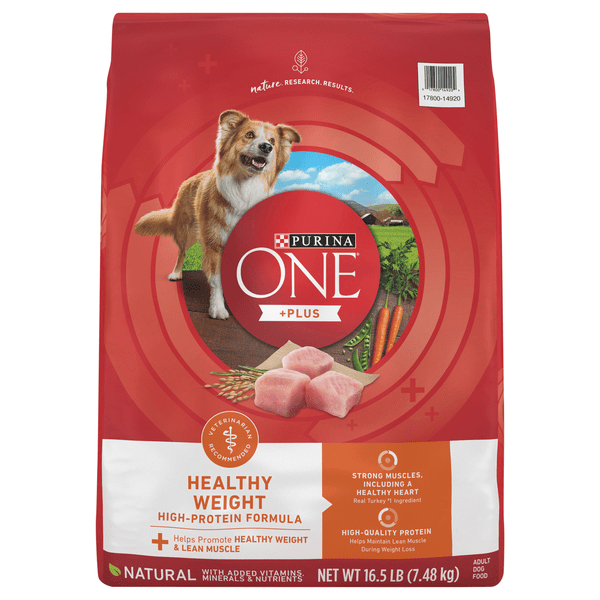 Save on Purina ONE +Plus Healthy Weight HighProtein Turkey Adult Dry