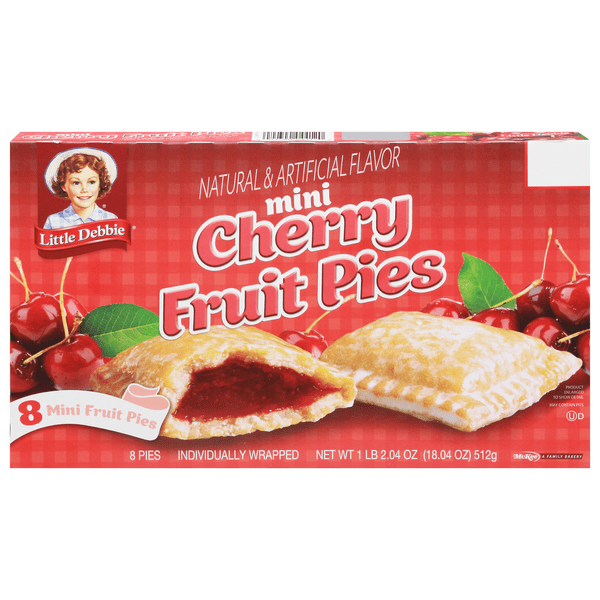 Save on Little Debbie Mini Fruit Pies Cherry 8 ct Order Online Delivery MARTIN'S