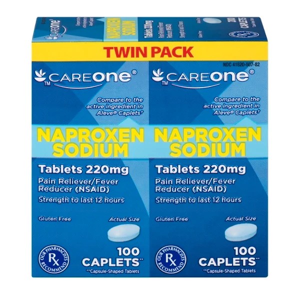 Save on CareOne All Day Pain Relief Naproxen Sodium 220 mg Caplets