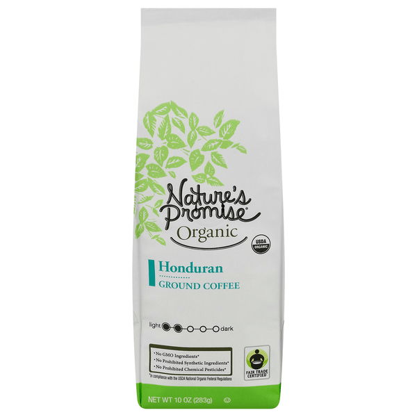 Save on Nature's Promise Organic Honduran Light Roast Ground Coffee