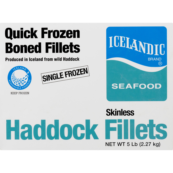 Save on Icelandic Haddock Fillets Skinless Frozen Order Online Delivery MARTIN'S