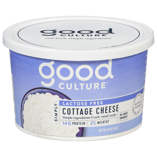 Save on Good Culture Simply Cottage Cheese Lactose Free Small Curd 2