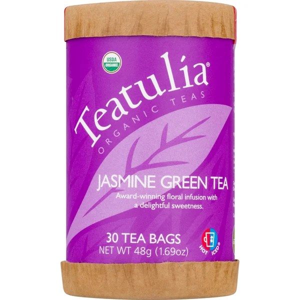 Save on Teatulia Hot Iced Green Tea Jasmine Organic Order Online