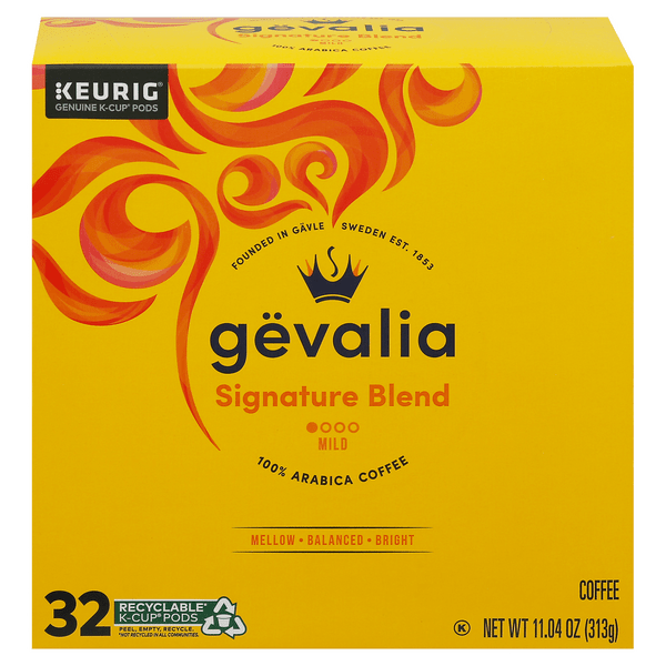 Save on Gevalia Signature Blend Mild Coffee KCups Order Online
