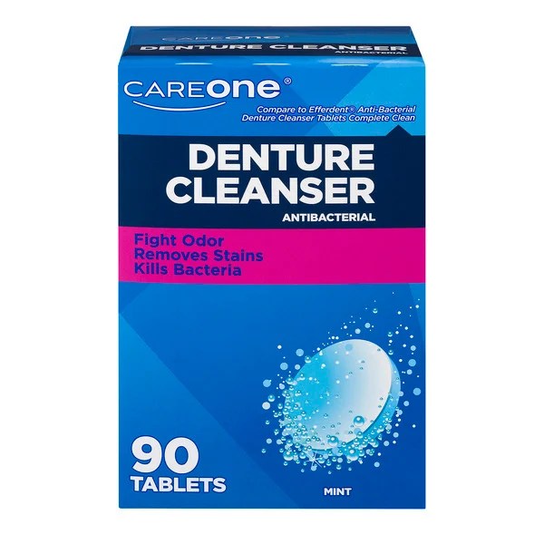 Save on CareOne Denture Cleanser Tablets Effervescent AntiBacterial