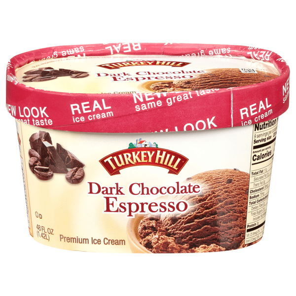 Turkey Hill Premium Ice Cream Dark Chocolate Espresso
