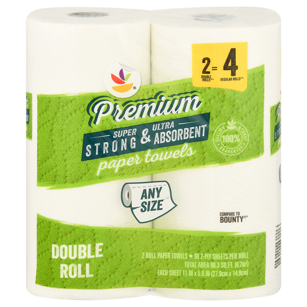 Save on Giant Premium Any Size Double Roll 2Ply Paper Towels Order Online Delivery Giant