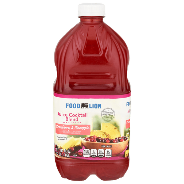 Save on Food Lion Juice Cocktail Cranberry & Pineapple Order Online