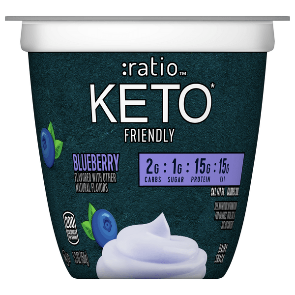 Save on Ratio Keto Friendly Dairy Snack Blueberry Order Online Delivery