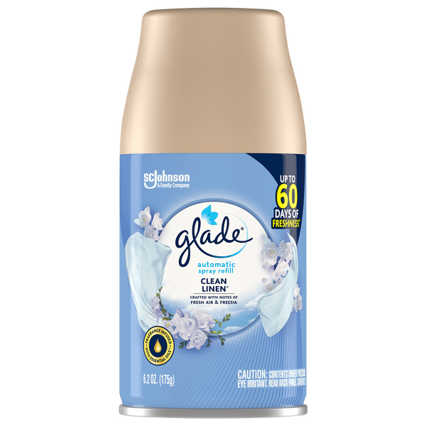 Save on Glade Clean Linen Automatic Spray Refill Order Online Delivery