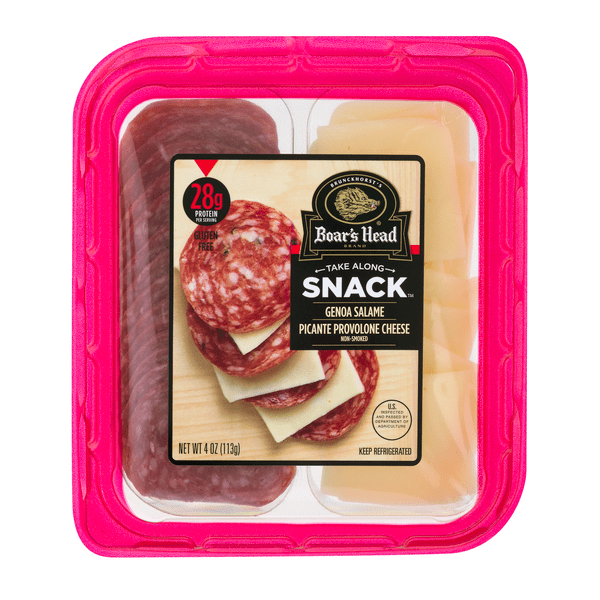 Save on Boar's Head Take Along Snack Genoa Salame & Picante Provolone