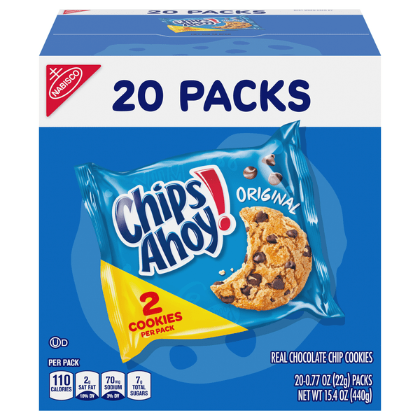 Save on Nabisco Chips Ahoy! Cookies Chocolate Chip Original 20 ct