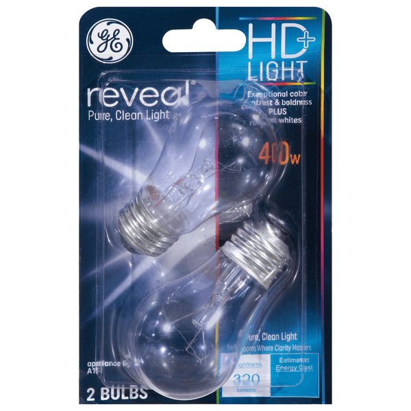 Save on GE Reveal Appliance Light Bulb 40W Order Online Delivery Giant