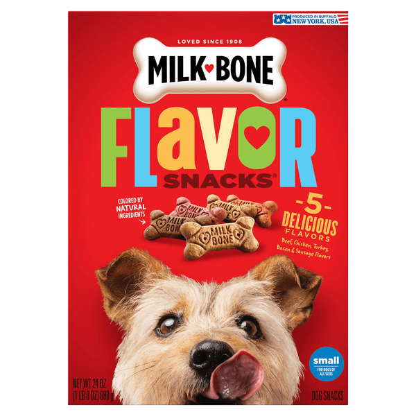 Save on MilkBone Flavor Snacks for Small Medium Dogs Order Online