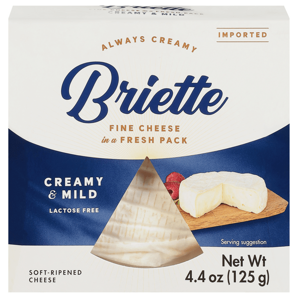 Save on Briette SoftRipened Cheese Creamy & Mild Lactose Free Order