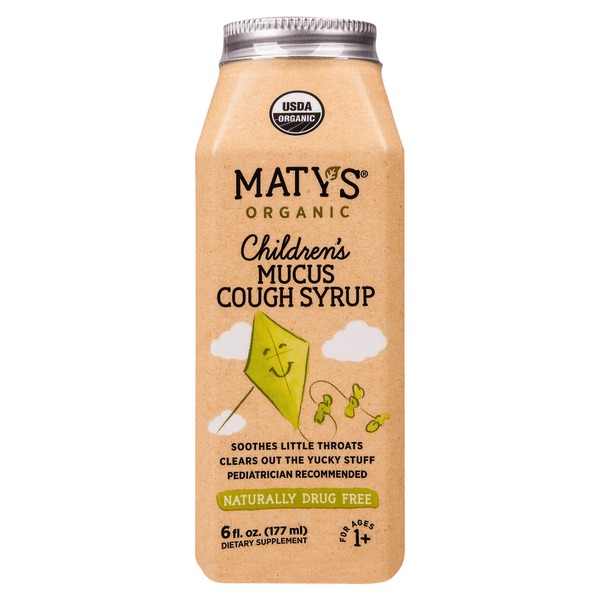 Save on Maty's Organic Children's Mucus Cough Syrup Ages 1+ Order