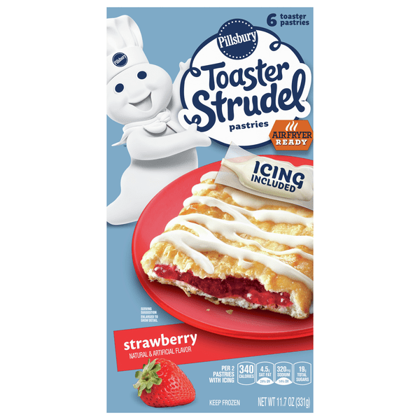Save on Pillsbury Toaster Strudel Strawberry Pastries 6 ct Order