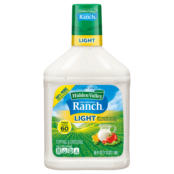 Save on Hidden Valley The Original Ranch Topping & Salad Dressing Light