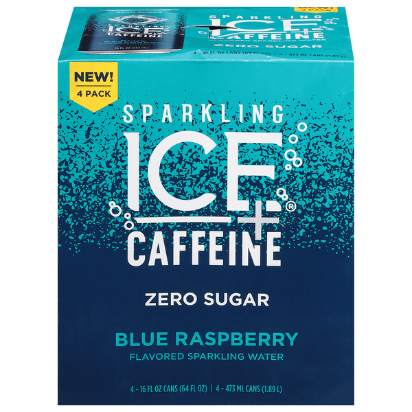 Save on Sparkling Ice Blue Raspberry Sparkling Water + Caffeine Zero