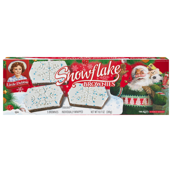 Save on Little Debbie Snowflake Brownies 5 ct Order Online Delivery