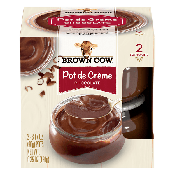 Save on Brown Cow Pot de Creme Chocolate 2 ct Order Online Delivery
