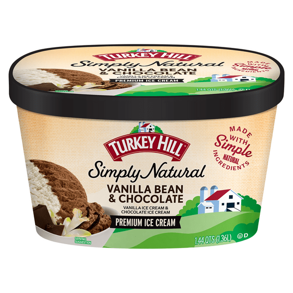 Save on Turkey Hill Simply Natural Premium Ice Cream Vanilla Bean