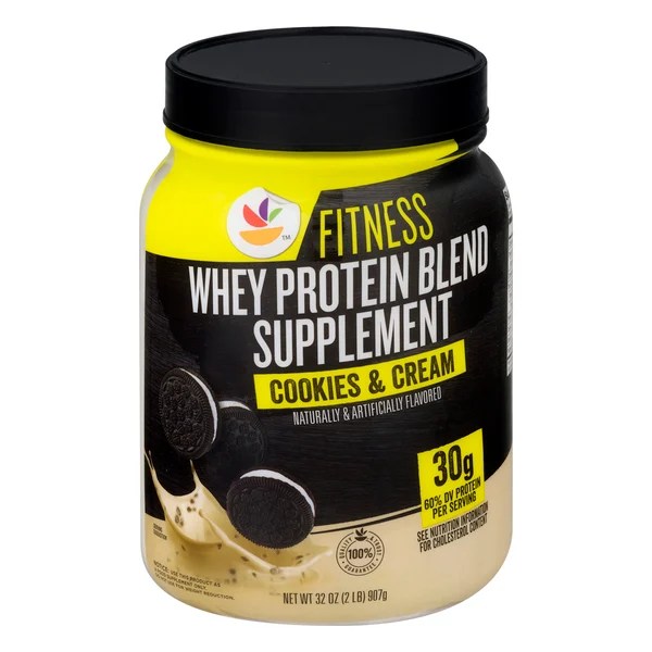 Save on Giant Fitness Whey Protein Blend Supplement Cookies & Cream