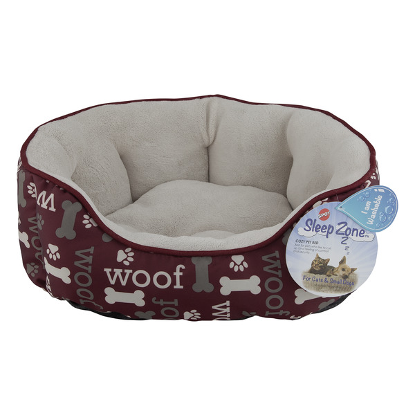 Save on Spot Sleep Zone Cozy Pet Bed for Cats & Small Dogs Order Online